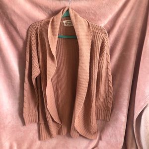 Blush pink cardigan